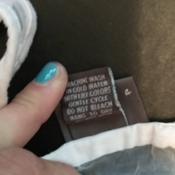 Dots white and sheer striped tank size M - Picture 4 of 5